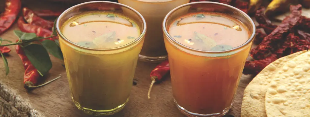 The Difference Between Sambar and Rasam in Ingredients, Taste & Health Benefits