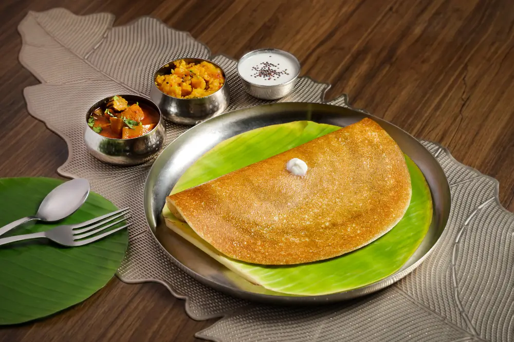 Traditional South Indian dishes