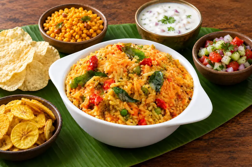 Bisi Bele Bhat Served